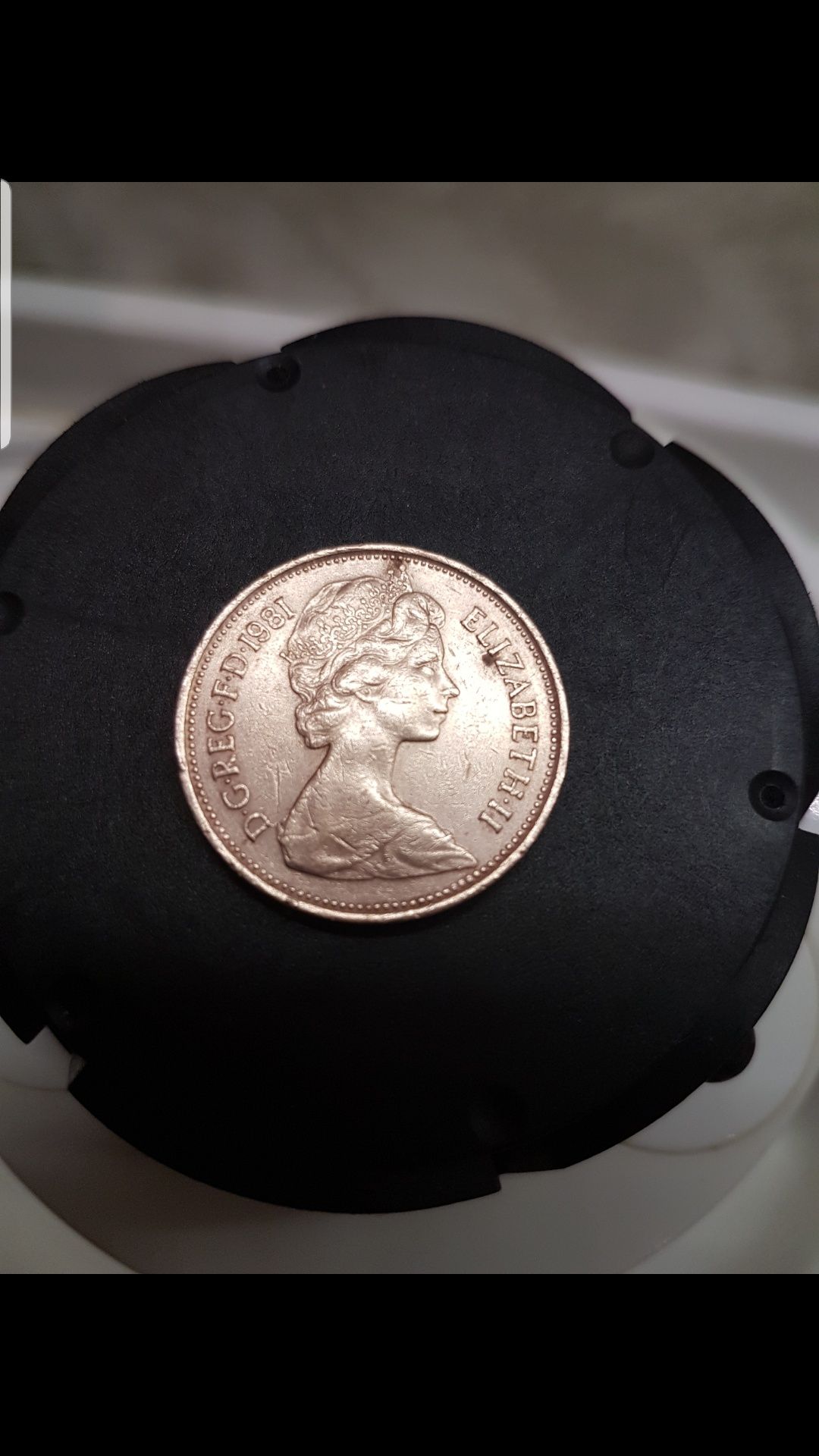 Монета New Pence 1981 год
