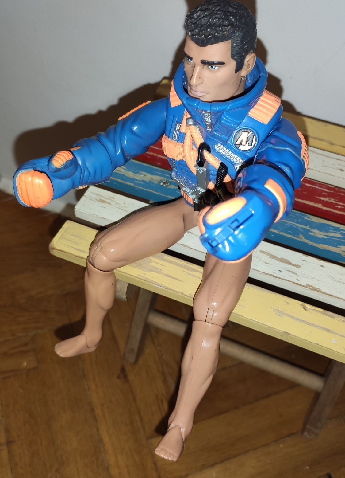 Figurka action Man Hasbro 2000 wysokość 30cm