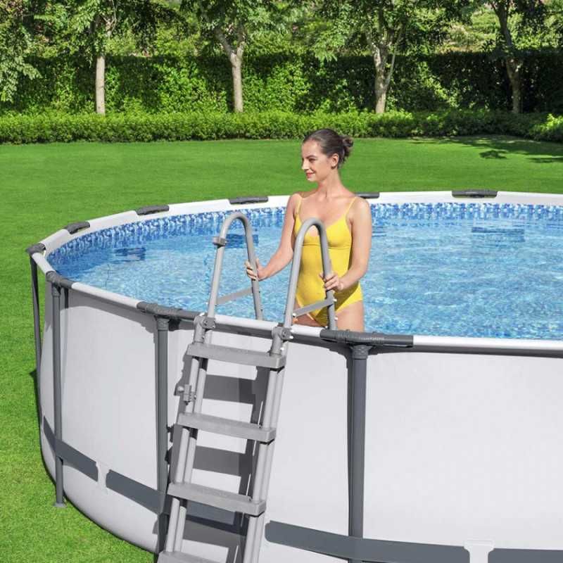 Piscina BESTWAY ROUND STEEL Pro Max com 366X122 CM