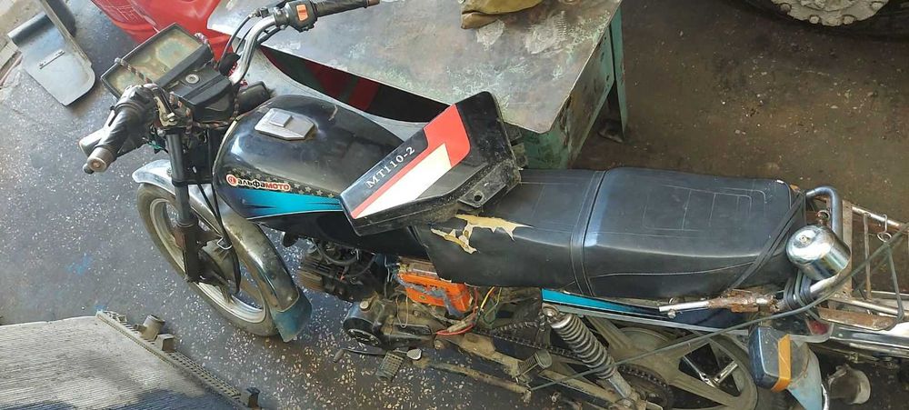 Мопед Альфа и Messtang MT110-2