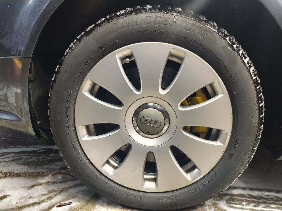 Alufelgi Koła zimowe r16 205/55. 5x112 audi a4 b6 b7 Bridgestone