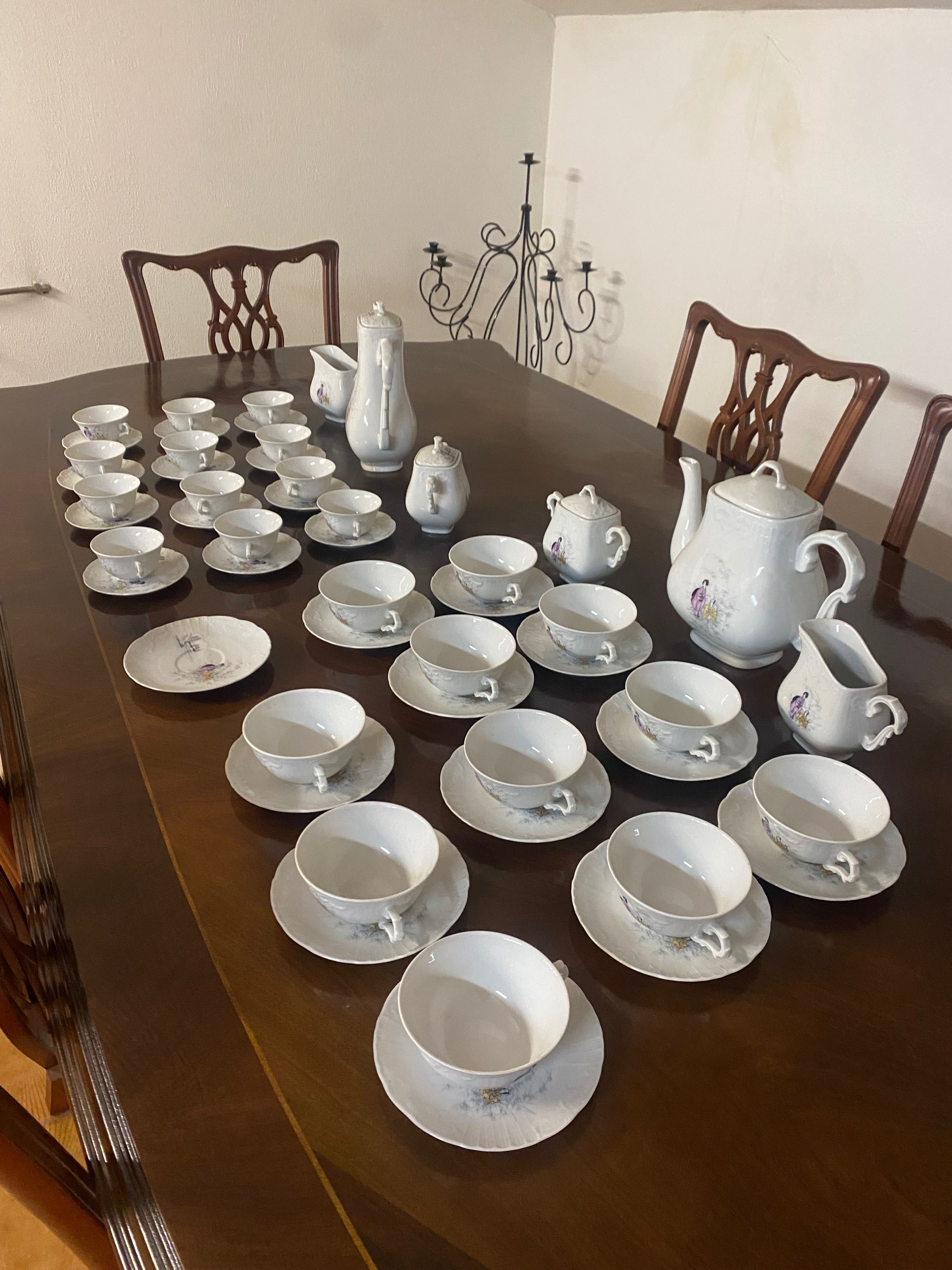 Serviço de chá e café vista Alegre