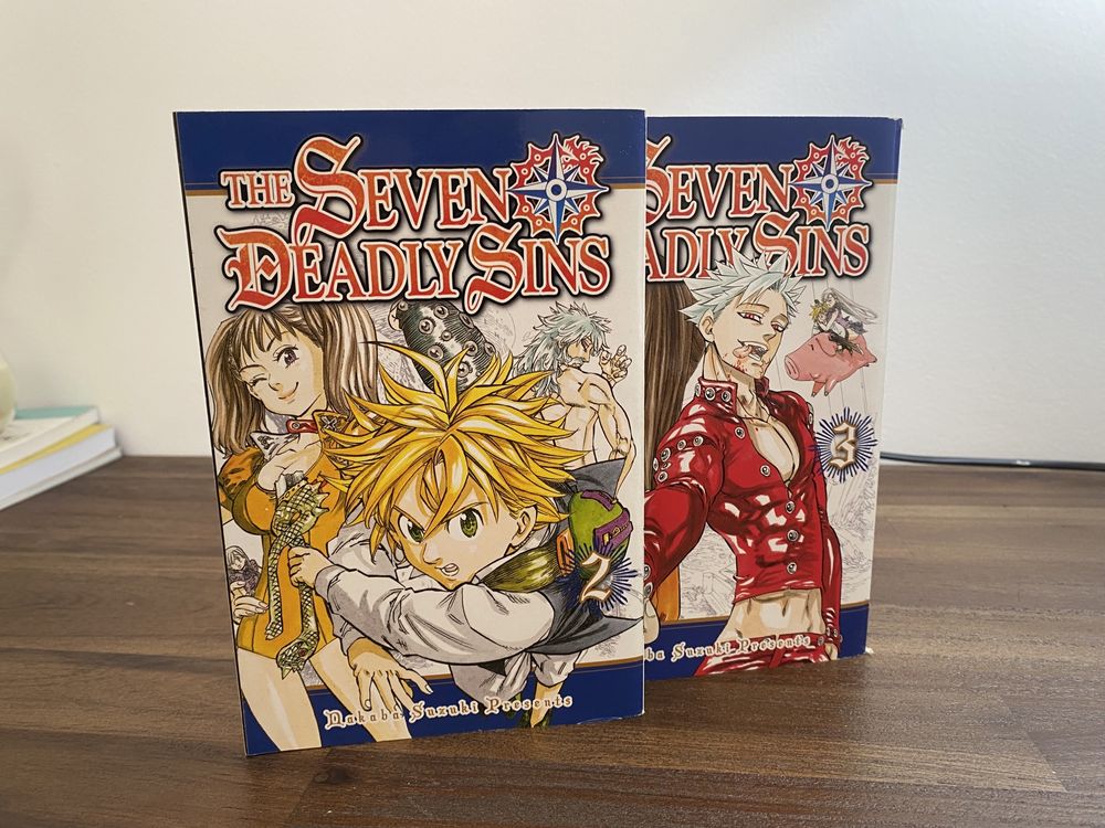 Manga The Seven Deadly Sins Vol. 2-3 (Inglês)