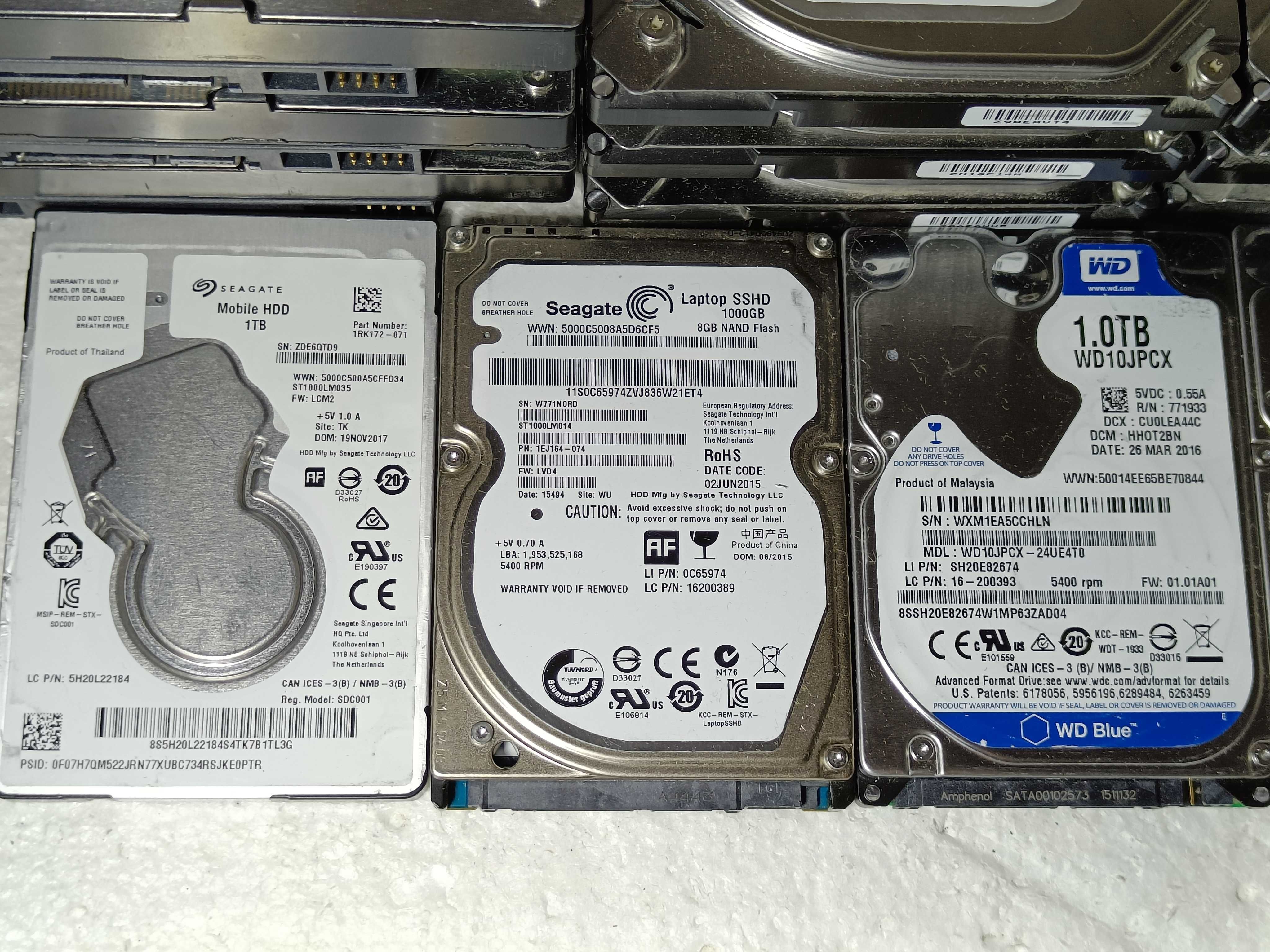 Хард диск HDD Seagate Western Digital WD 500GB 1TB 2TB 3TB 4TB 3.5 2.5