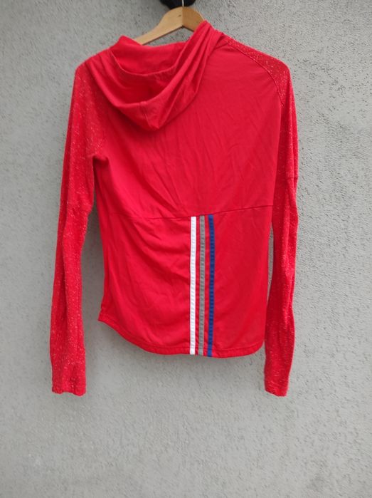540. Bluza z kapturem Adidas running Climalite r. M/L r.38/40 r.