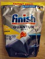 Kapsułki do zmywarki FINISH Powerball Quantum All in 1 Lemon - 150 szt