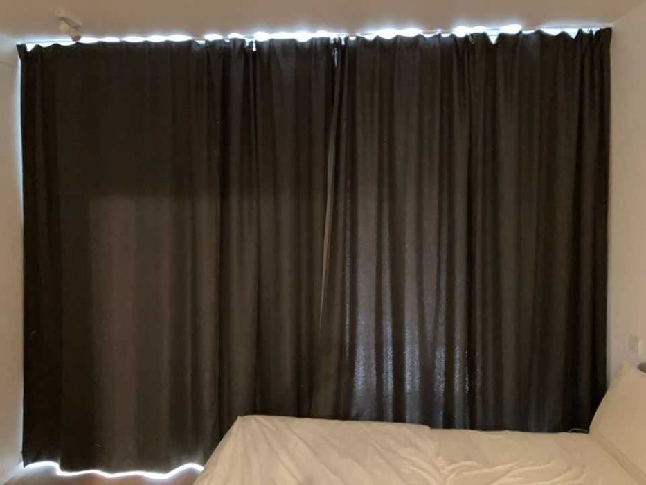 Cortinados semi-opacos excelente estado -ANNAKAJSA