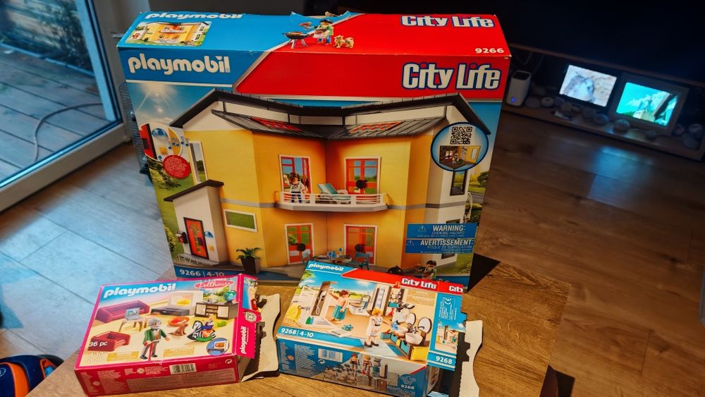 Domek Playmobil 9266 z wieloma dodatkami