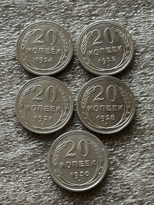 Рубль 1924р білони дореформи.