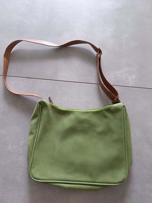 Zielona torebka na ramię etno boho NOWA