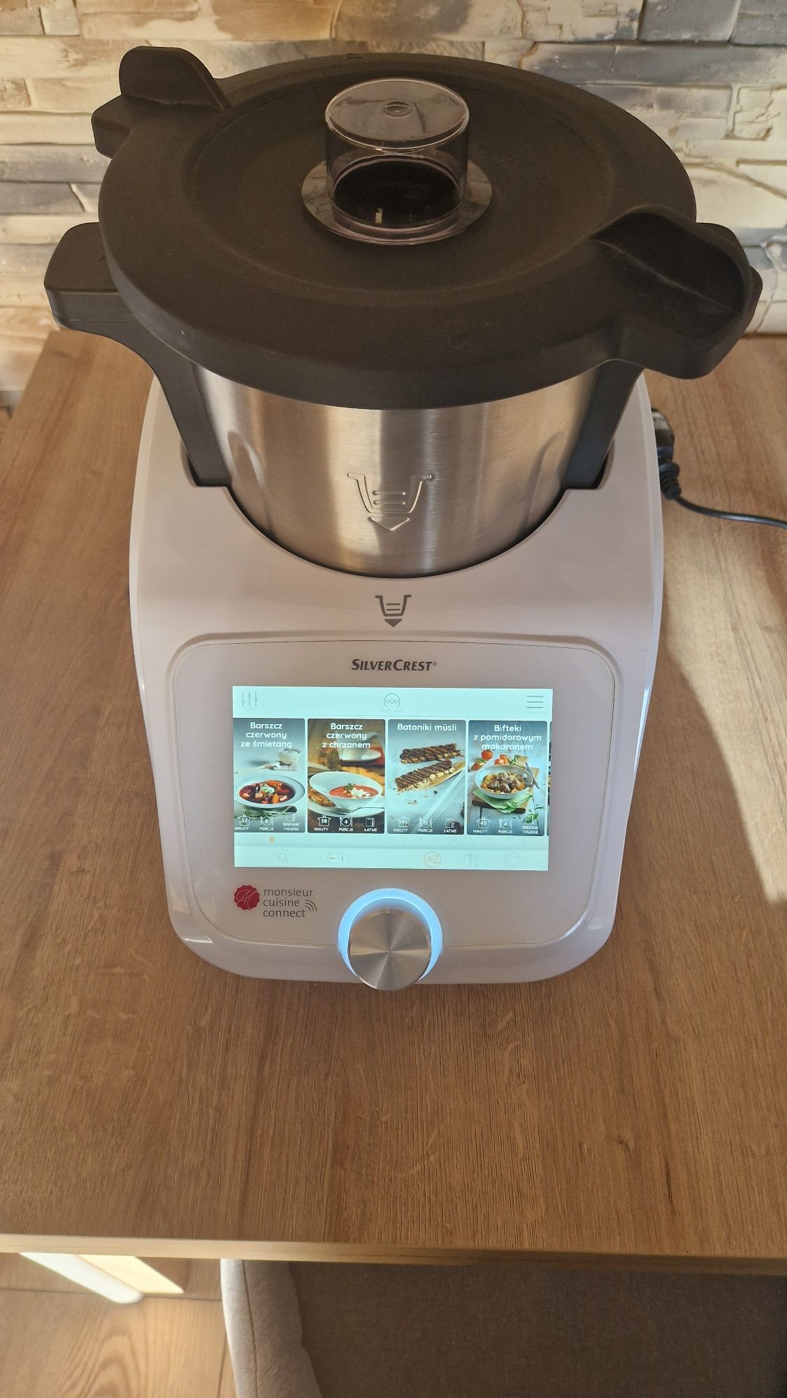 Lidlomix Monsieur Cuisine Connect SilverCrest robot kuchenny