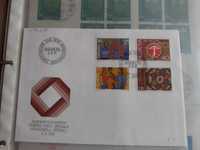 Znaczki pocztowe Szwajcaria FDC dwa segregatory A4