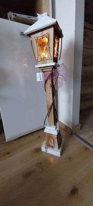 Lampa led, lampion na baterię 3xAA + gratis