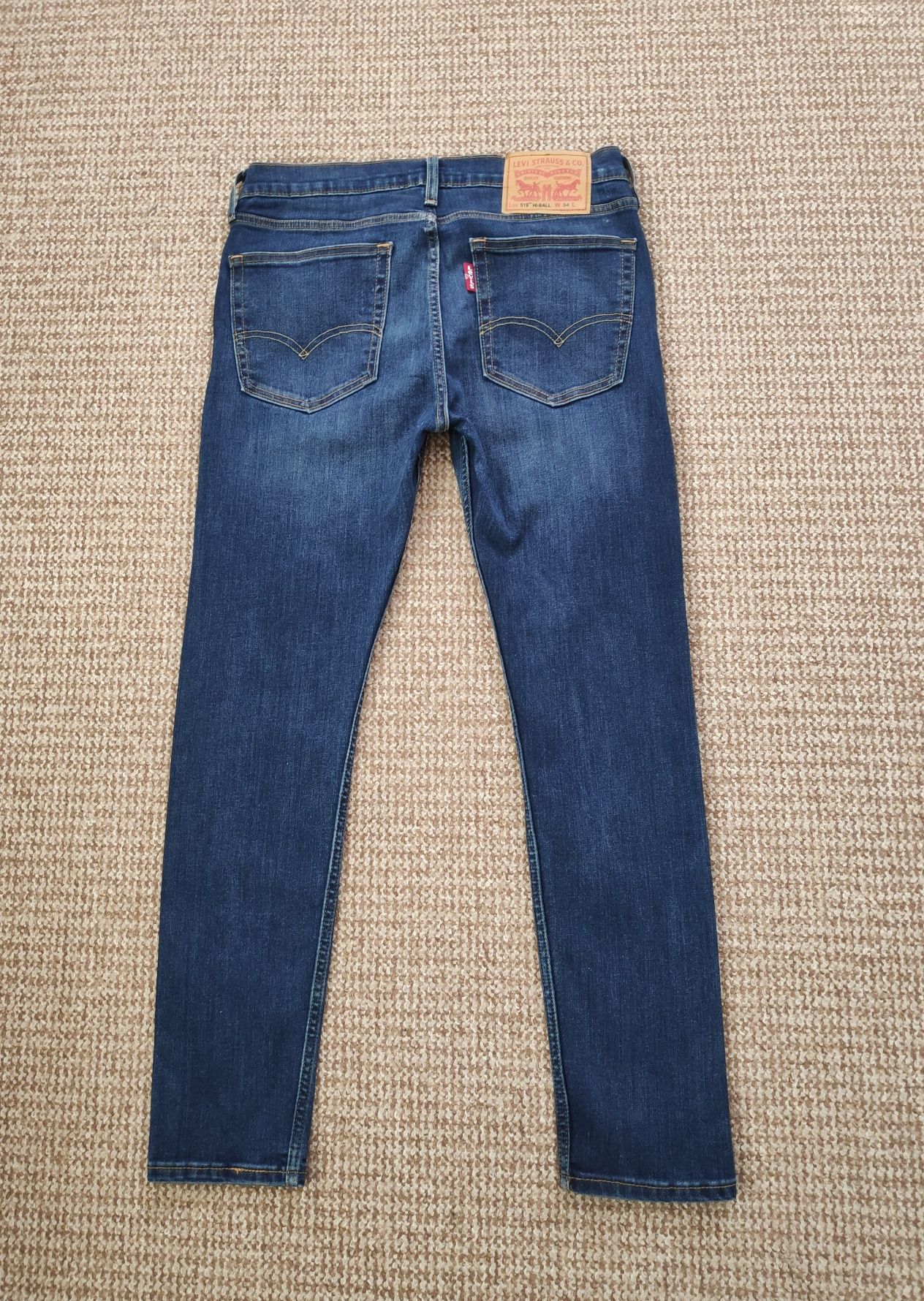 Levi's 519 hi-ball джинси skinny оригінал W34