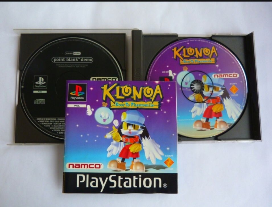 Klonoa Door To Phantomile + Demo ps1