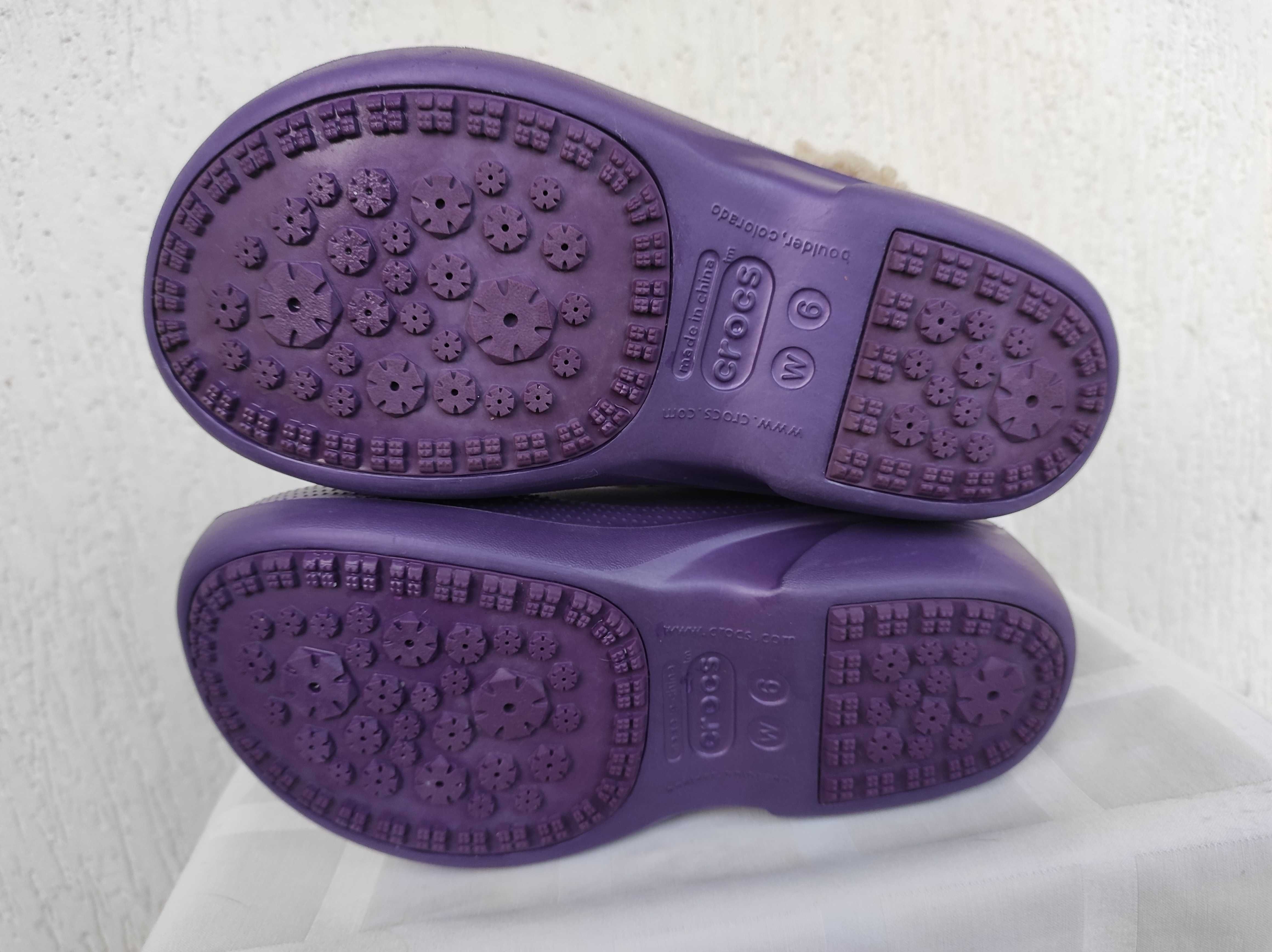 Демисезонно-зимние сапожки Crocs р.37