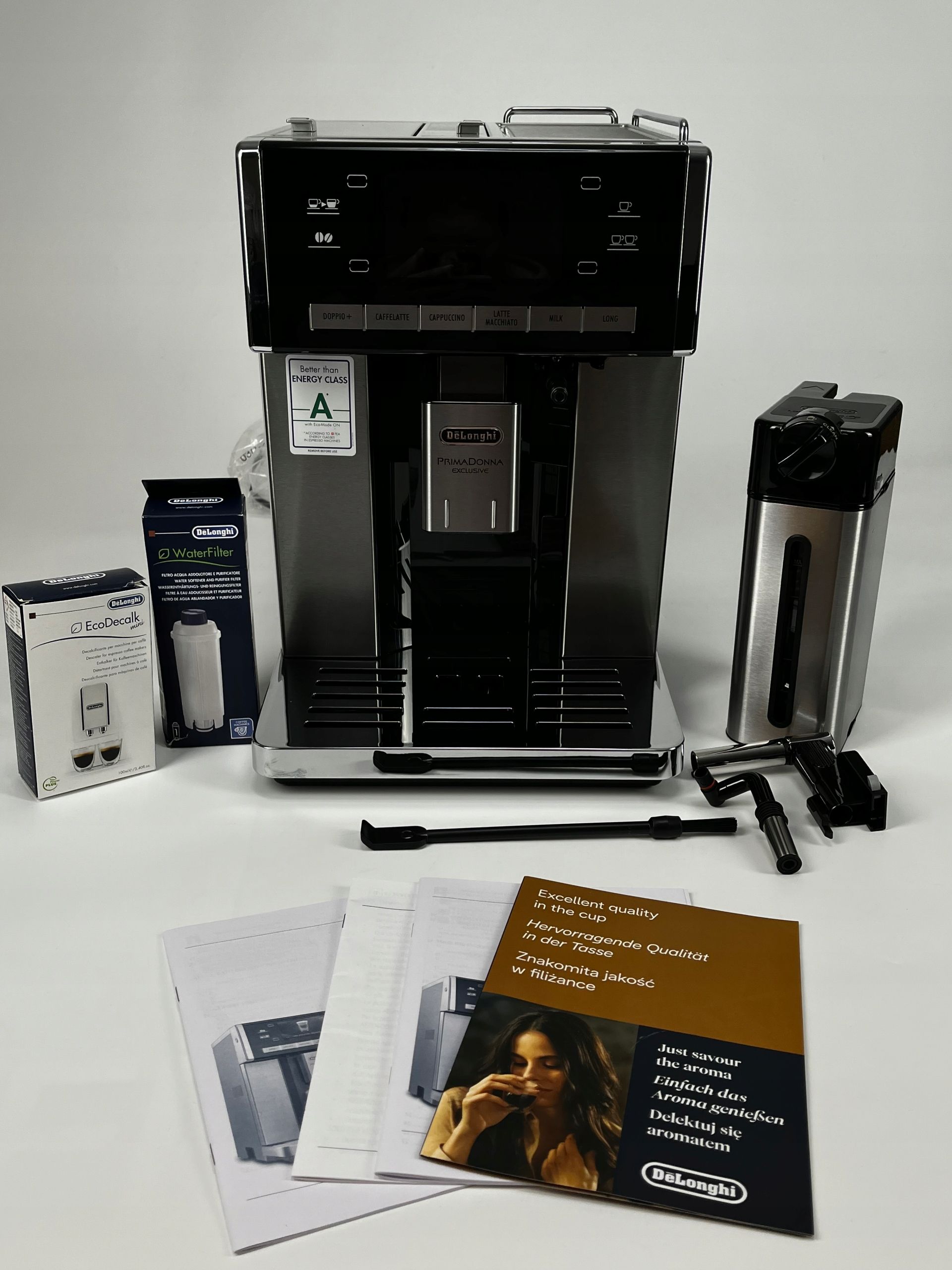 Automatyczny ekspres ciśnieniowy De'Longhi Primadonna Exclusive 1450 W
