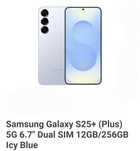 Samsung S25 + ( Plus ) 256/12 Gb Ice Blue c/ fatura e garantia
