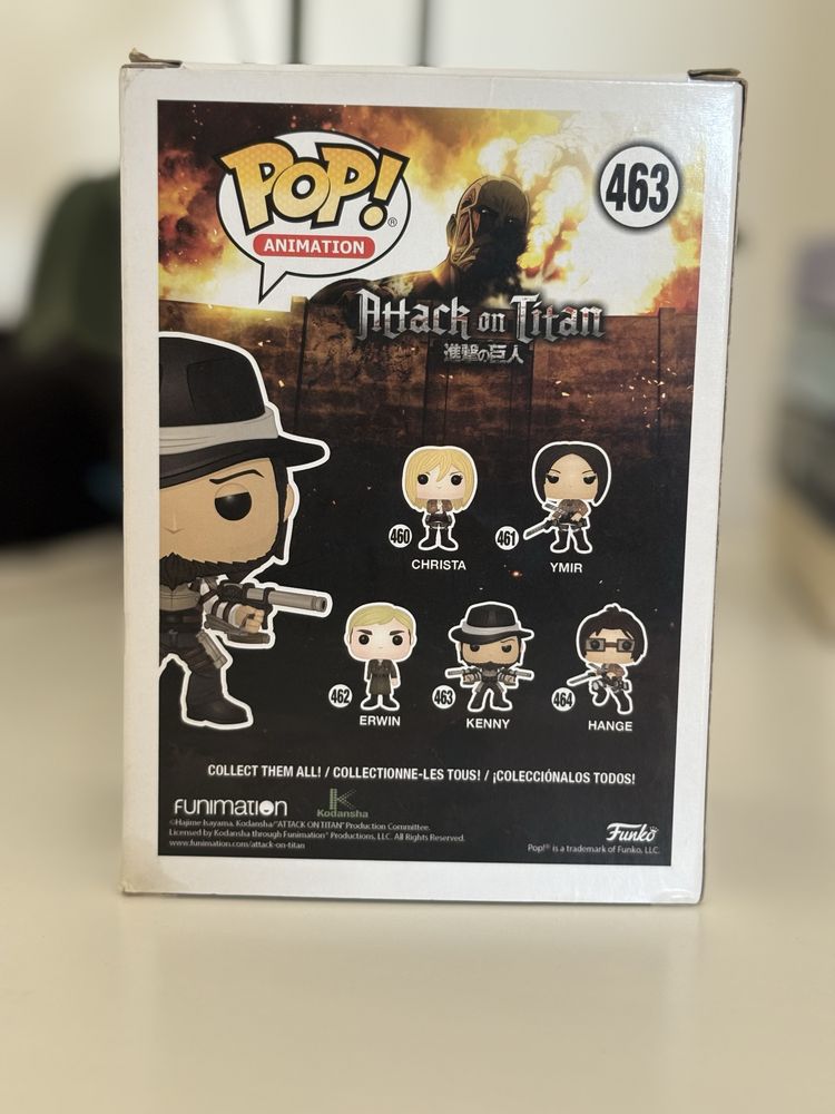 Funko Pop de Attack On Titan- Kenny