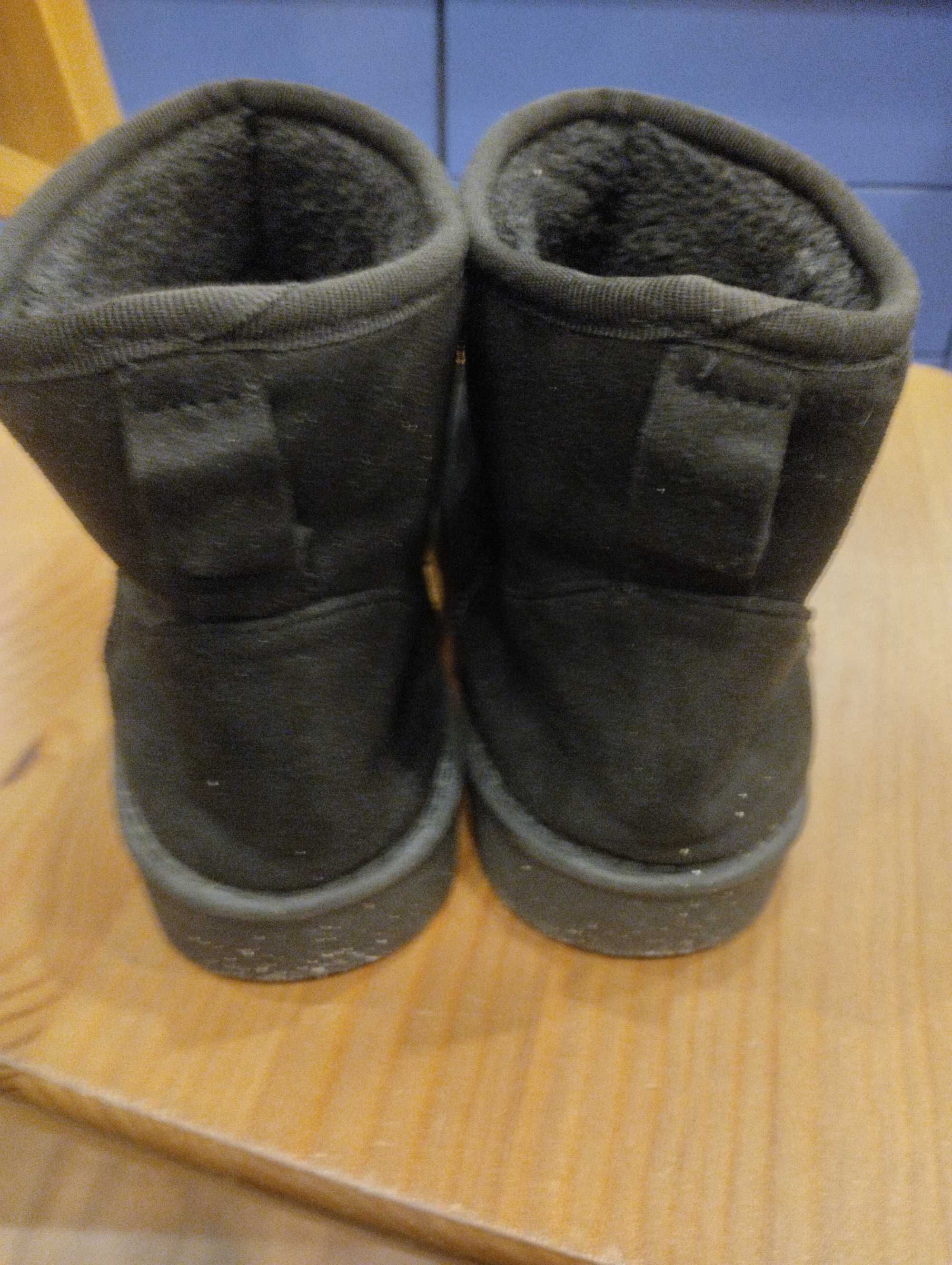 buty EMU, czarne, dziewczece, r. 37