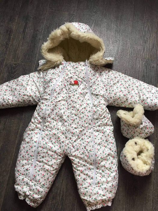 Зимовий комбінезон з овчини