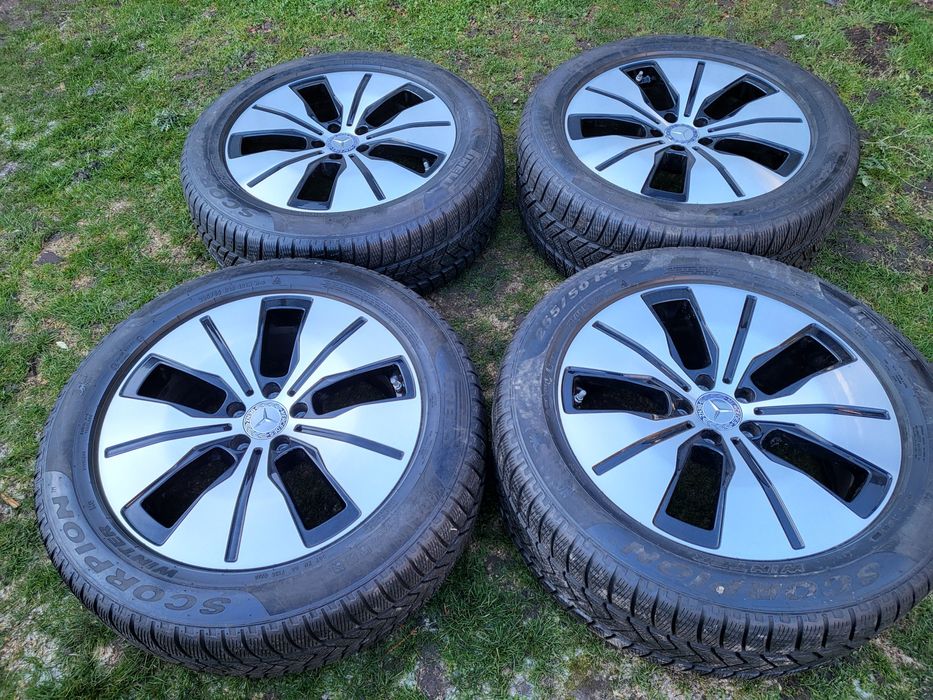Koła 19" Zimowe Mercedes GLC 2 Szerokości 255/50/19 235/55/19