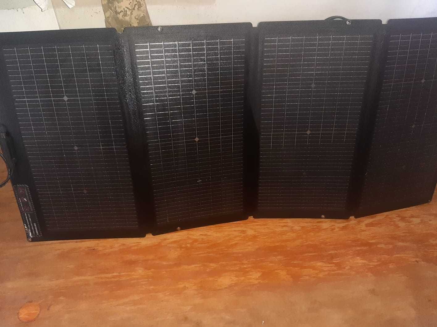 Портативна двохстороння сонячна панель EcoFlow 220W Solar Panel