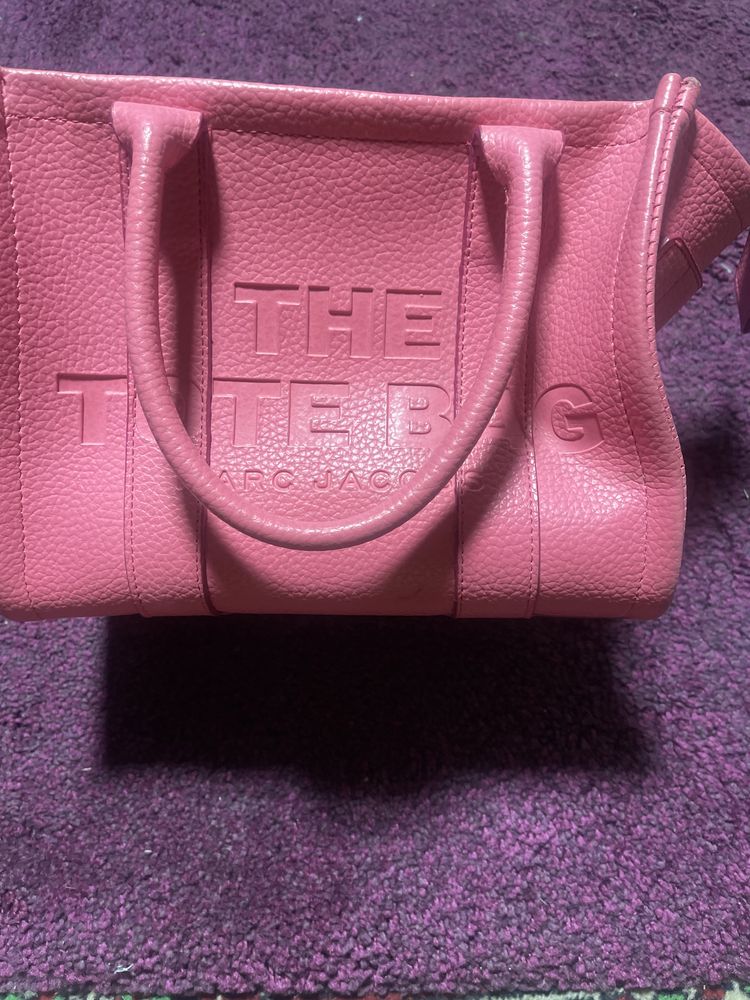 Torebka kuferek The Tote Bag slodka rozowa poreczna pojemna