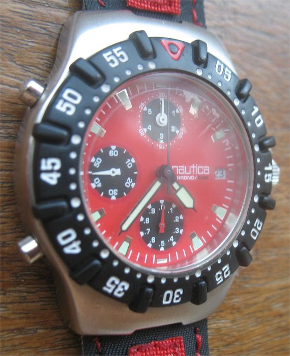 Relógio Nautica - Chrono, 50M (Movimento Epson/Seiko)