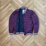 Męska lekka puchowa kurtka Tommy Hilfiger Bomber M Fioletowa