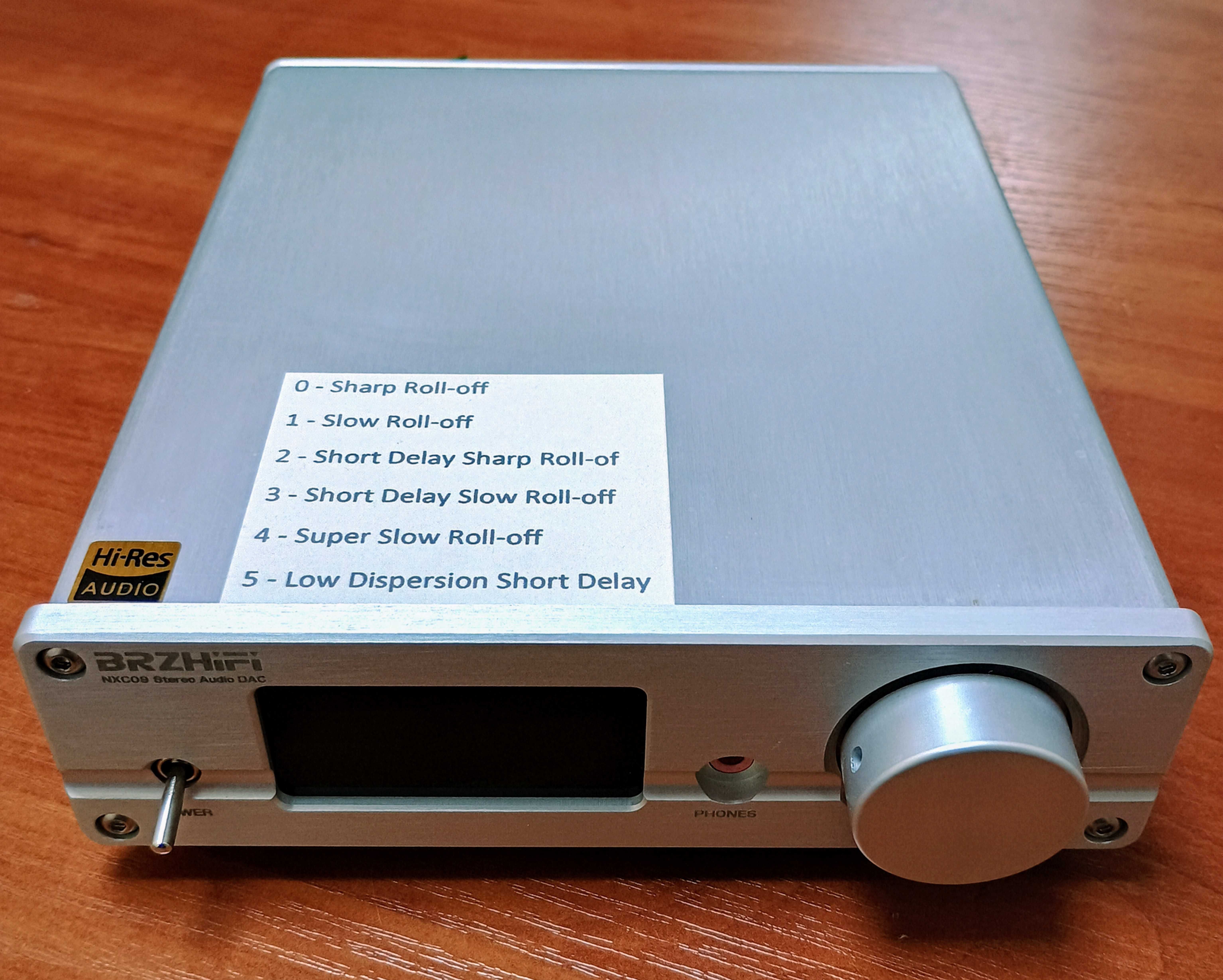 DAC BRZHiFi NXC09 AK4499EQ+Amanero