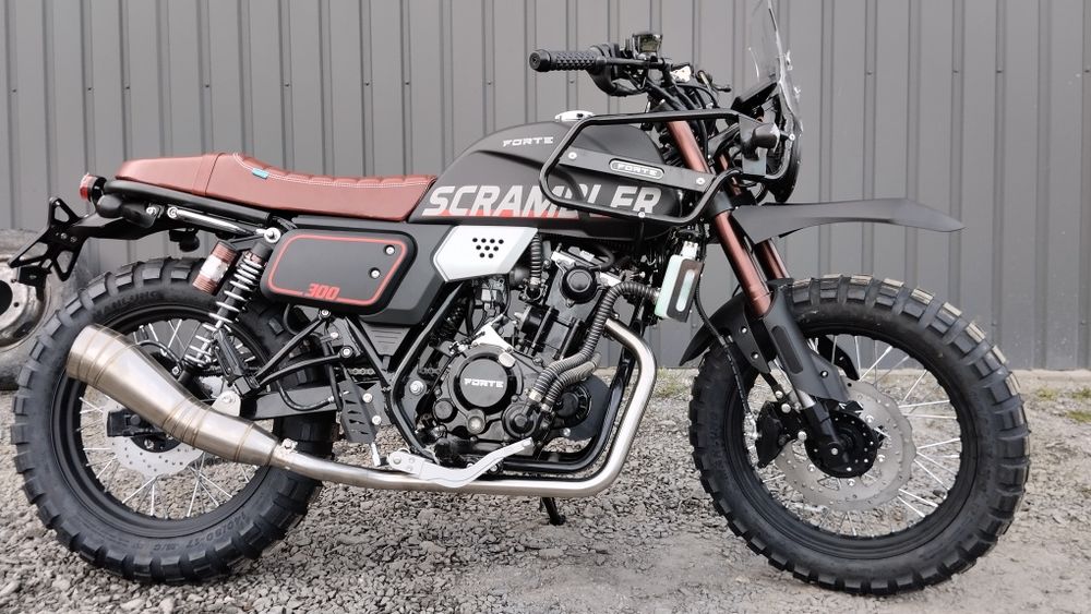Мотоцикл Forte Scrambler FT300-F6P Офіційний дилер! Гарнтія! Сервіс!