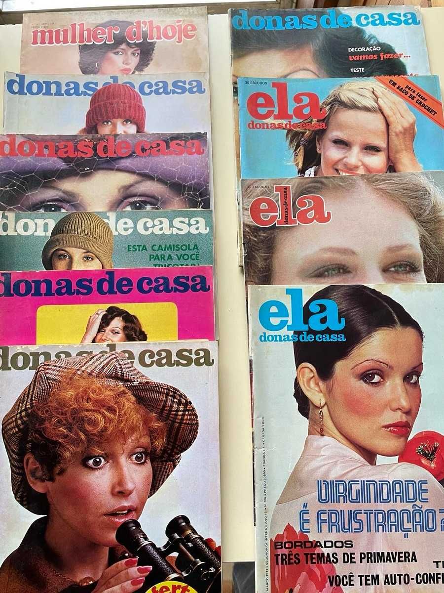 Lote 25 revistas - anos 70