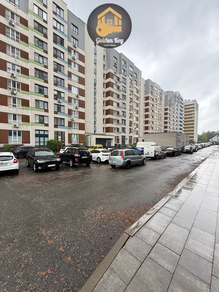 Продам Однокімнатну Квартиру 38.4м2, поверх8,ЖК Акварелі,Вишневе