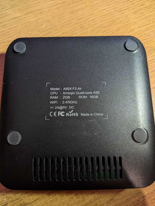 Смарт ТВ приставка A95X F3 Air 2/16 Android TV 9