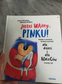 Książka "Jesteś ważny Pinku"