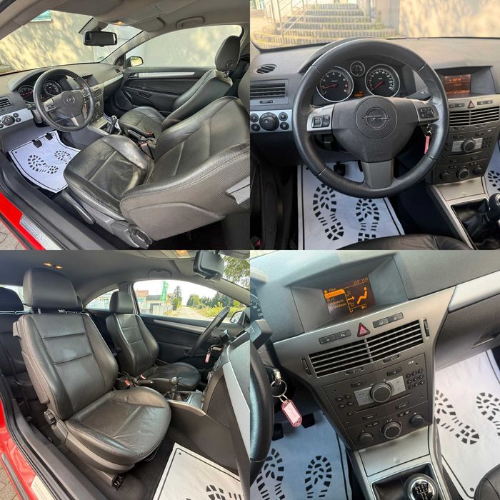 OPEL ASTRA GTC 1,6 16V JAK NOWY Klima Skóry Alu16+koła zimowe