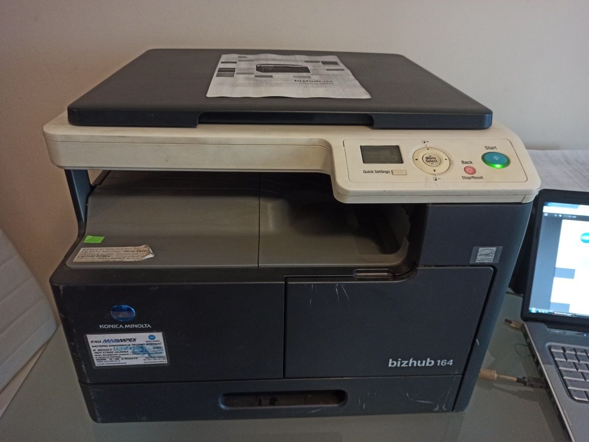 kserokopiarka drukarka  ksero konica minolta bizhub 164