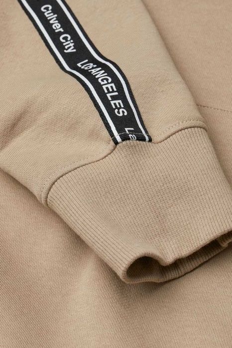 Утепленный брендовый спортивный бежевый костюм-Унисекс H&M