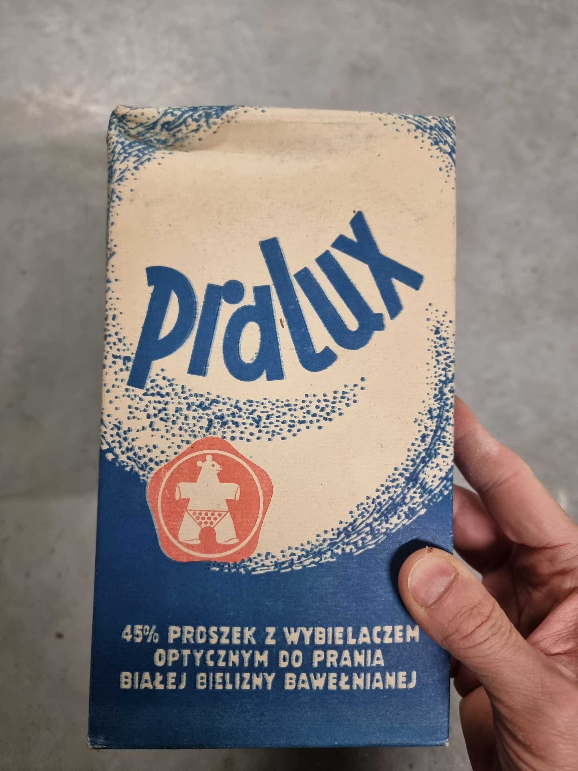Proszek Pralux PRL kolekcjonerski