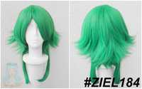 Zielona peruka cosplay wig Heartsteel Ezreal LoL Gumi Vocaloid