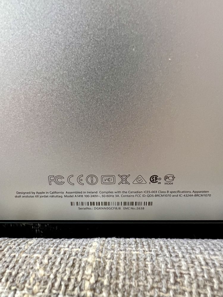 iMac 21.5/2013/IntelCore i5 4х2,9Ghz/8Gb DDR3/HDD 512Gb/NVIDIAGT7501Gb