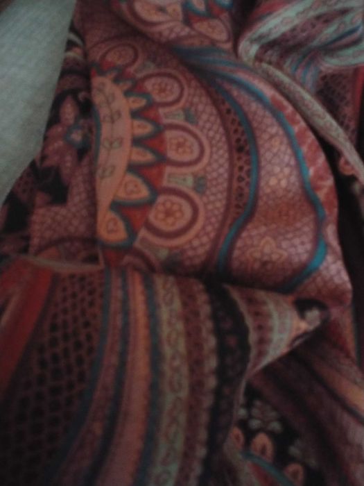 Chusta duża wzorzysta