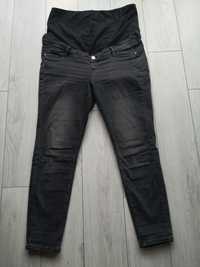 Spodnie, jeansy ciążowe h&m, r. L