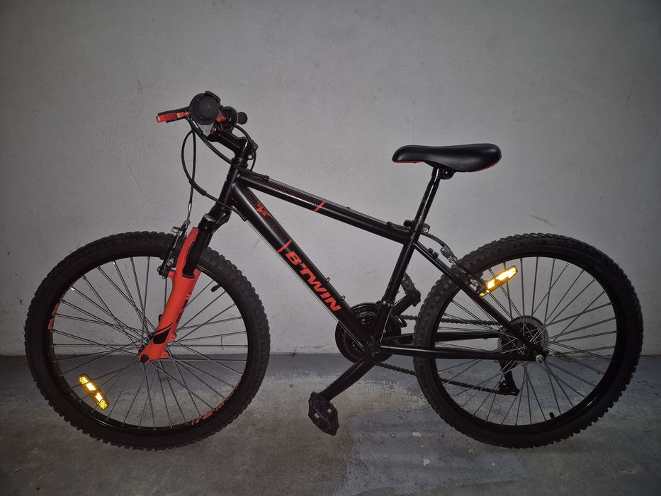 Bicicleta Rockrider 500 24" de criança