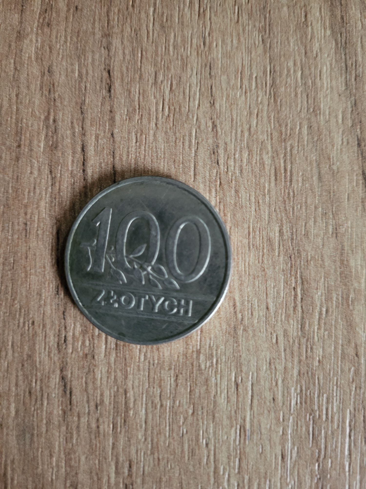 Moneta 100zl z 1990