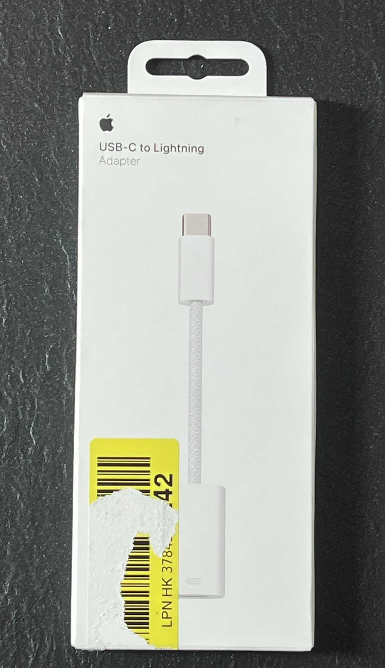 Adapter USB Typ C - Lightning APPLE MUQX3ZMA