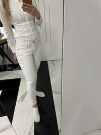 Białe spodnie S M r.27 36 38
