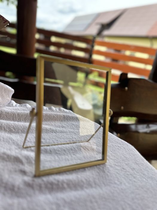 Ramki do zdjęć złote 5 sztuk