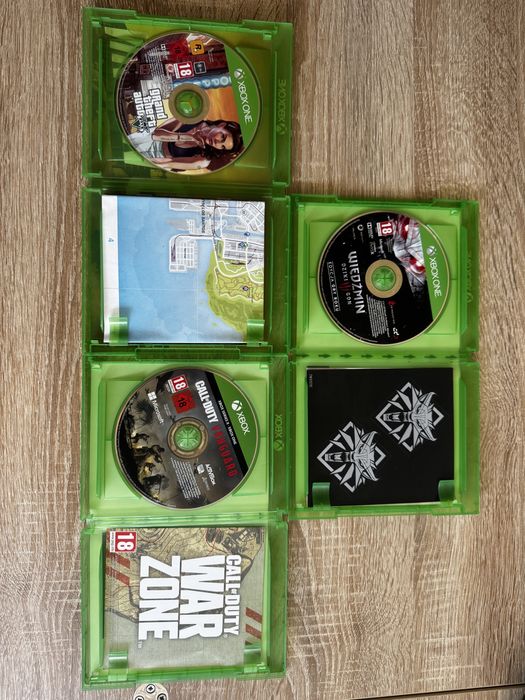 Gry xbox one x call of duty, gta, wiedźmin,